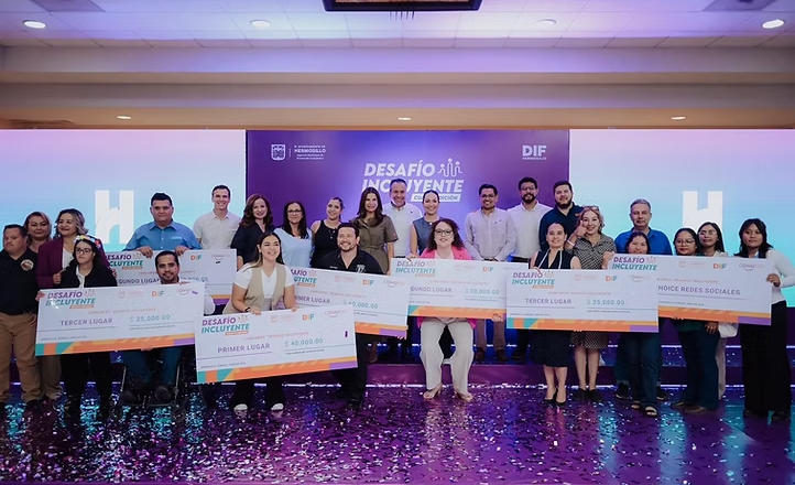 Apoyan Toño Astiazarán y Patty Ruibal con Desafío Incluyente a 120 personas en sus emprendimientos