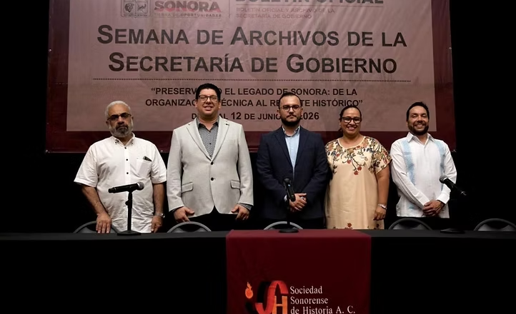 Gobierno de Sonora promueve la preservación documental con la Semana de Archivos 2026