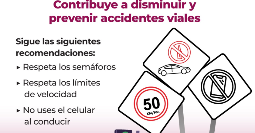 Llama Salud Sonora a prevenir accidentes en el Día Mundial de la Seguridad Vial
