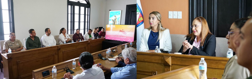 Encabeza doctora Karla Córdova González reunión del Comité Intersectorial de Salud