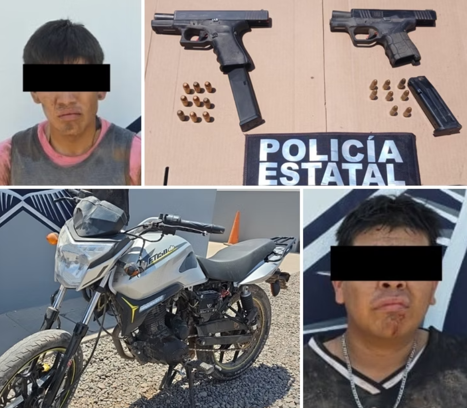 Captura Policía Estatal a hombres armados en Cajeme