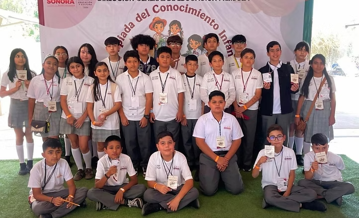 Gobierno de Sonora reconoce a participantes de la Olimpiada del Conocimiento Infantil 2026: SEC
