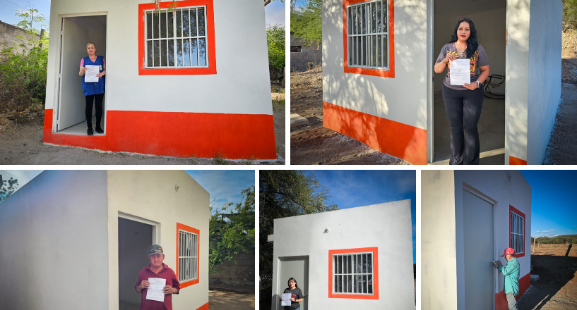 Familias de Cumpas reciben patrimonio habitacional a través del Gobierno de Sonora