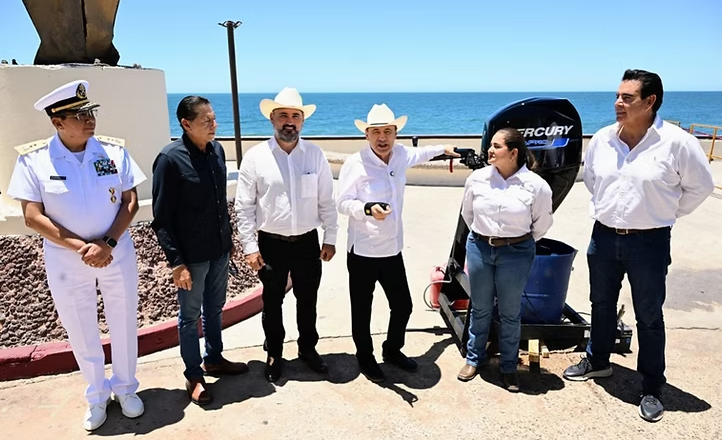 Respalda Gobernador Durazo a más de 3 mil familias del sector pesquero con equipo renovado