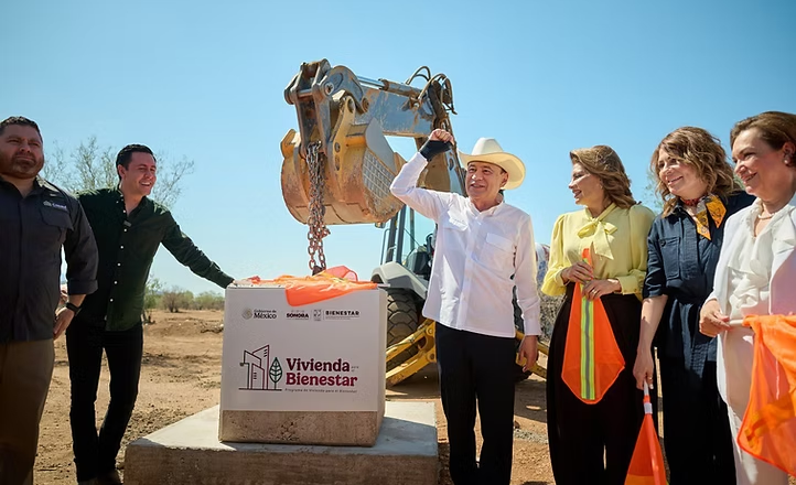 Arranca Durazo construcción de 2 mil 400 casas en Hermosillo; Sonora es primer lugar en viviendas del Bienestar