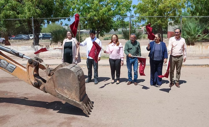 Arranca el Ayuntamiento de Guaymas obra de pavimentación en sector Villas de Miramar