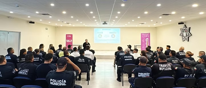 Capacita SALVA a policías de Empalme y Guaymas para prevenir y atender la violencia familiar y de género