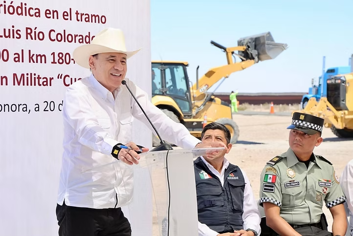 Arranca Durazo rehabilitación carretera clave para el desarrollo del noroeste de Sonora