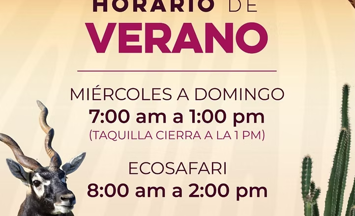 Gobierno de Sonora ajusta horario de atención del Centro Ecológico
