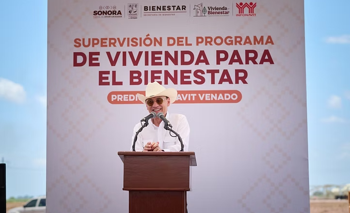 Supervisa Durazo construcción de Viviendas del Bienestar en Navojoa; entregará 20 mil hogares antes de finalizar su sexenio