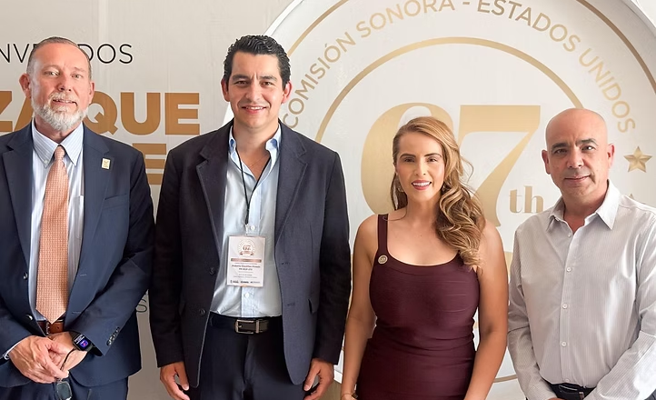 Marcela “Maval” Valenzuela participa en reunión de la Comisión Sonora–Estados Unidos para fortalecer la relación binacional