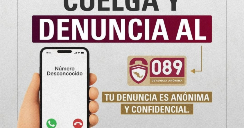 Contribuyen sonorenses a la prevención de la extorsión mediante reportes al 089