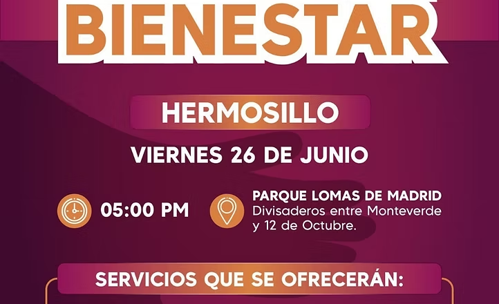 Gobierno de Sonora acerca Jornadas para el Bienestar al norte de Hermosillo