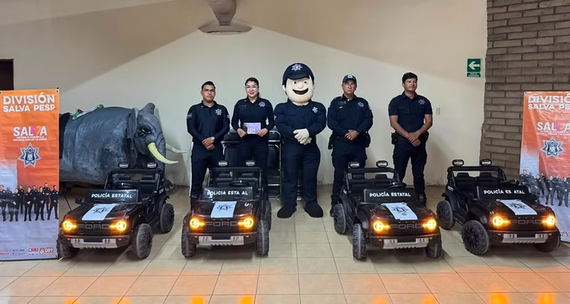Promueve SALVA Policía Estatal prevención de violencia familiar y de género