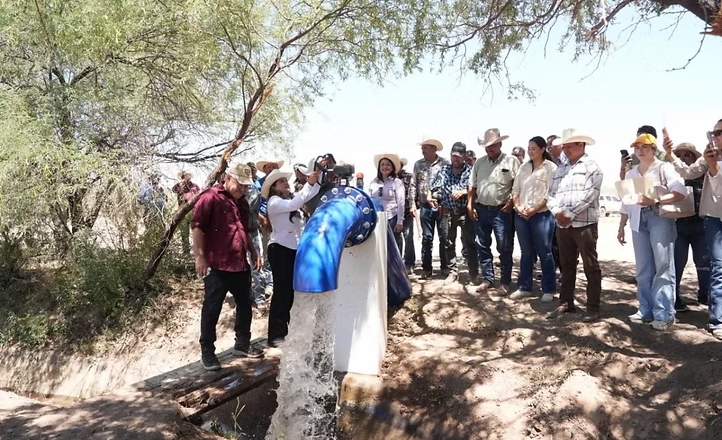 Mejora Gobierno de Sonora suministro de agua en el Molino de Camou