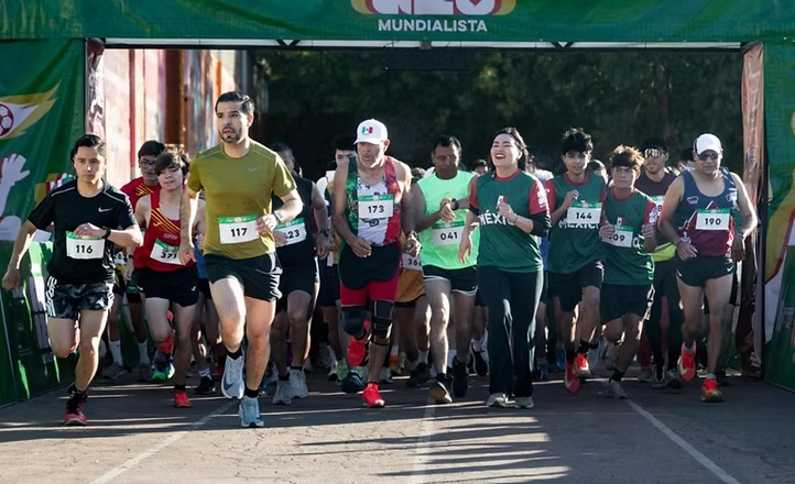 Invita Gobierno de Sonora a participar en la Carrera Golazo Mundialista en el Bosque Urbano La Sauceda