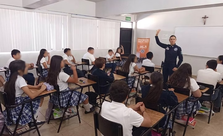 Llama División SALVA de Policía Estatal a juventudes a rechazar la violencia y promover la cultura de paz