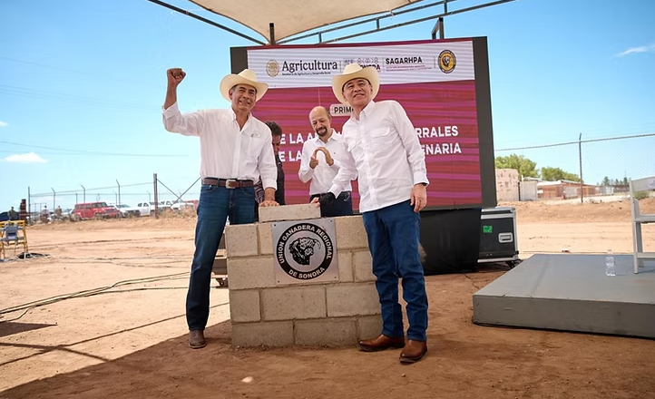 Durazo y Sheinbaum duplican la capacidad de cuarentenaria ganadera de Agua Prieta