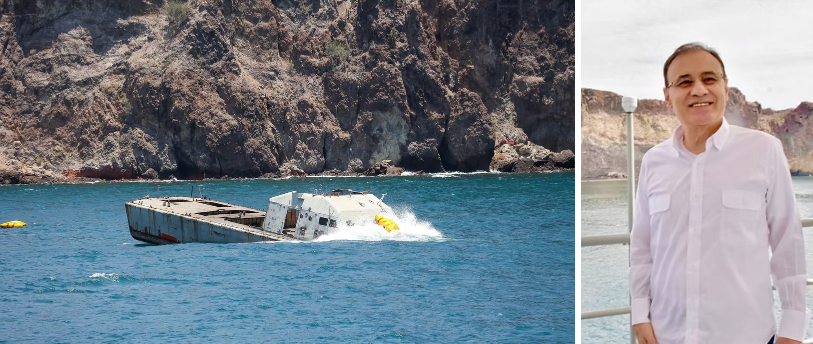 Fortalece Durazo arrecife único en Latinoamérica con nuevo hundimiento de Ex buque ARM Mariscal
