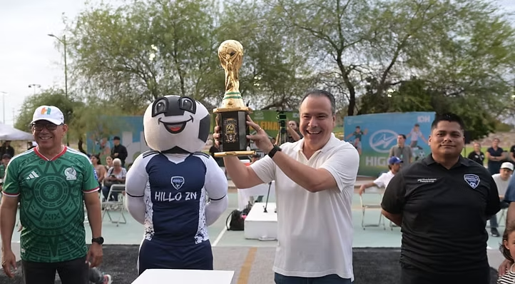Celebra Toño Astiazarán exitoso cierre del torneo de futbol “El Mundialito H”