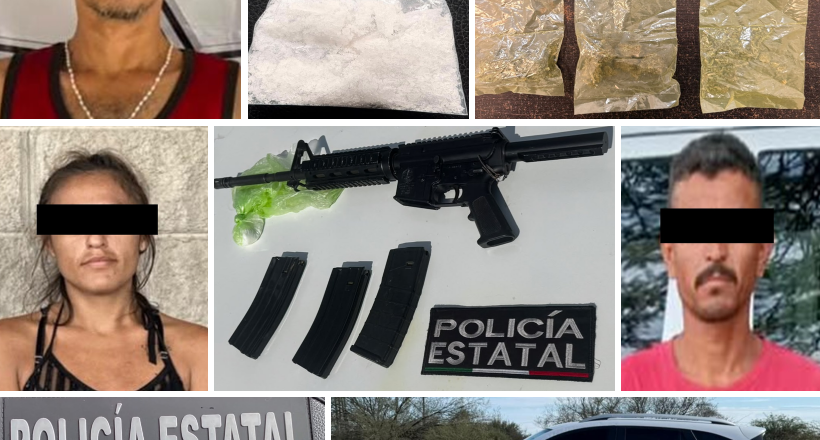 Policía Estatal realiza acciones firmes contra el delito en Hermosillo