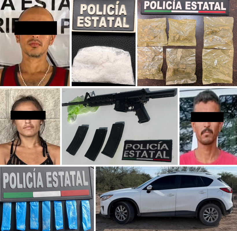 Policía Estatal realiza acciones firmes contra el delito en Hermosillo