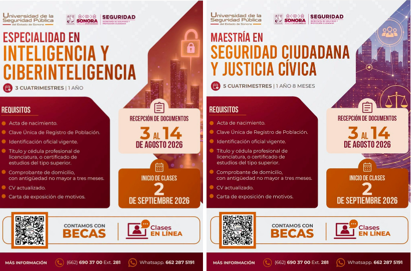 La Universidad de la Seguridad Pública impulsa la formación de nuevos líderes en seguridad, justicia y servicio a la sociedad