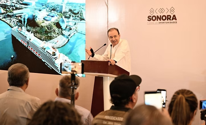 Convierte Durazo a Sonora en destino internacional de cruceros con 15 próximos arribos al Puerto de Guaymas