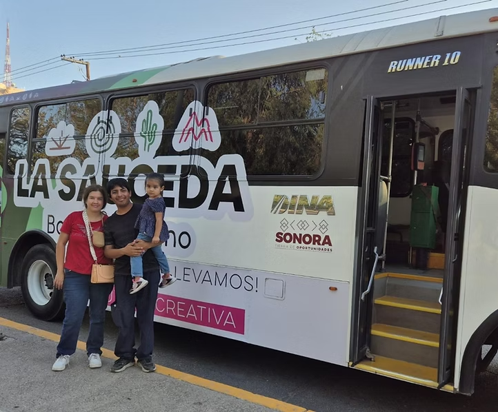 Promueve Gobierno de Sonora paseos familiares con la Línea Recreativa La Sauceda este verano