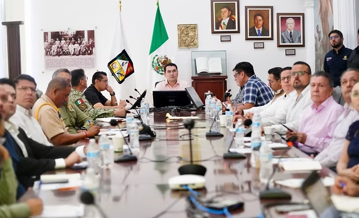 Refuerza Gobernador Durazo medidas preventivas ante lluvias con instalación del Comité de Operación de Emergencias (COE)