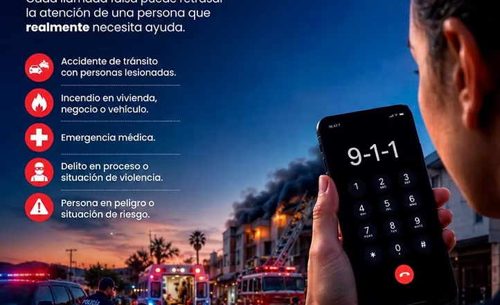 Refuerza SSPC Sonora la cultura del uso responsable del 9-1-1