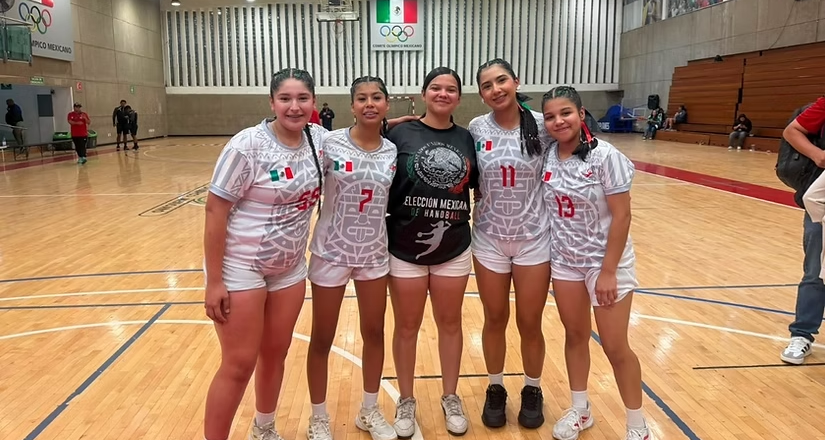 Cuatro jugadoras sonorenses de balonmano contribuyen al avance de México a Mundial U16