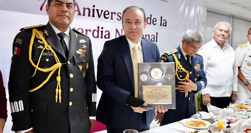 Reconoce Gobernador Durazo resultados en seguridad a siete años de la creación de la Guardia Nacional