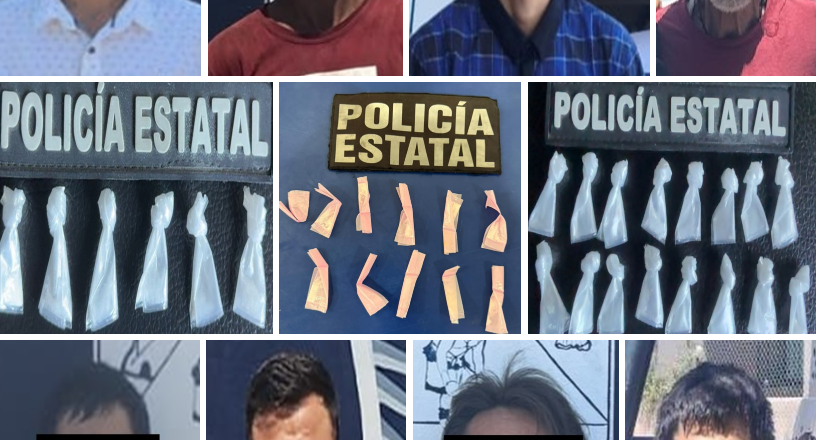 Refuerza Policía Estatal combate al narcomenudeo con aseguramientos en cinco municipios