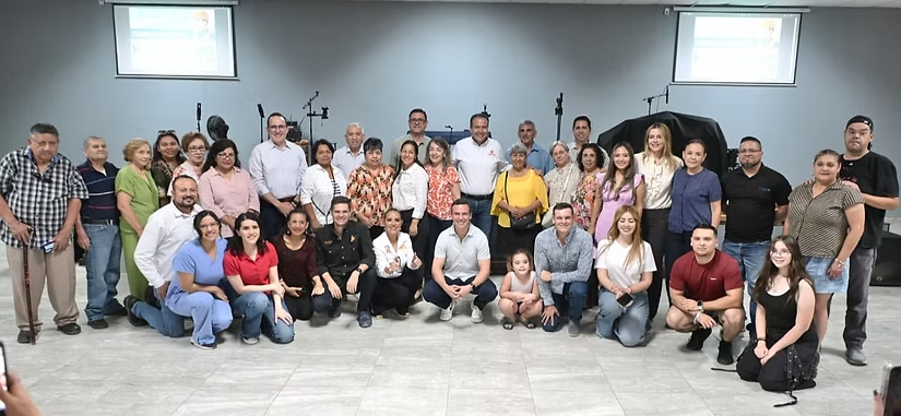 Cumple Toño Astiazarán con obra a la comunidad de la iglesia Betesda