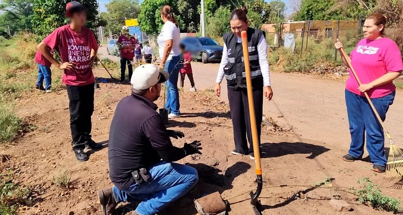 Impulsa Jornada Permanente por la Paz la recuperación de espacios públicos en el Campo 5