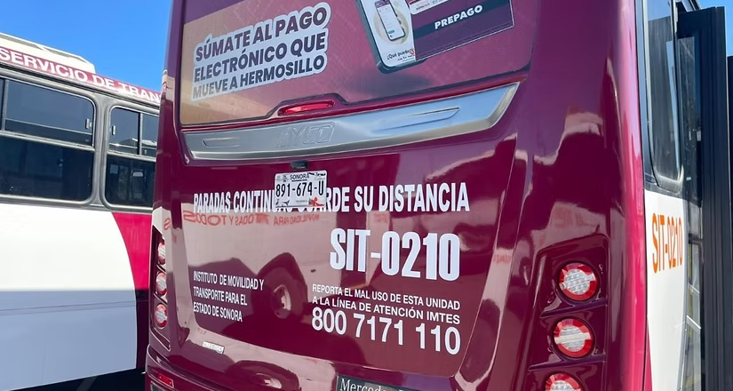 Gobierno de Sonora amplía el sistema de solo pago electrónico con la incorporación de la Línea 15 Villa Bonita–Fuentes Modelo
