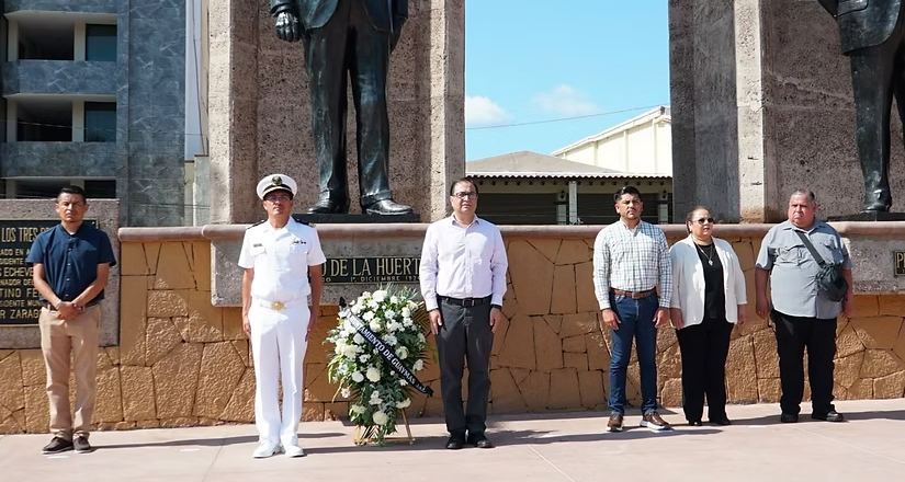 Conmemora Ayuntamiento de Guaymas 71 aniversario luctuoso de Adolfo de la Huerta