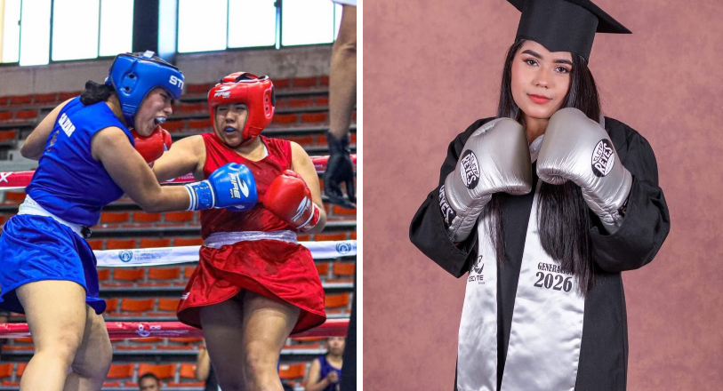 Egresada de Cecyte Sonora representará a México en torneo internacional de boxeo en España
