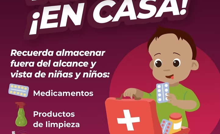 Llama Salud Sonora a prevenir intoxicaciones infantiles durante vacaciones