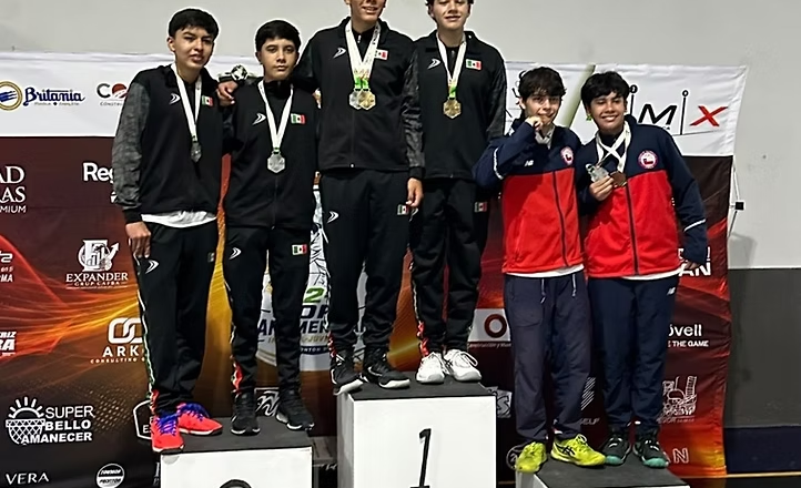 Frontenista sonorense gana dos medallas en la segunda Copa Panamericana Infantil y Juvenil