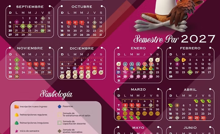 Cobach Sonora comparte calendario escolar 2026-2027 para su comunidad educativa