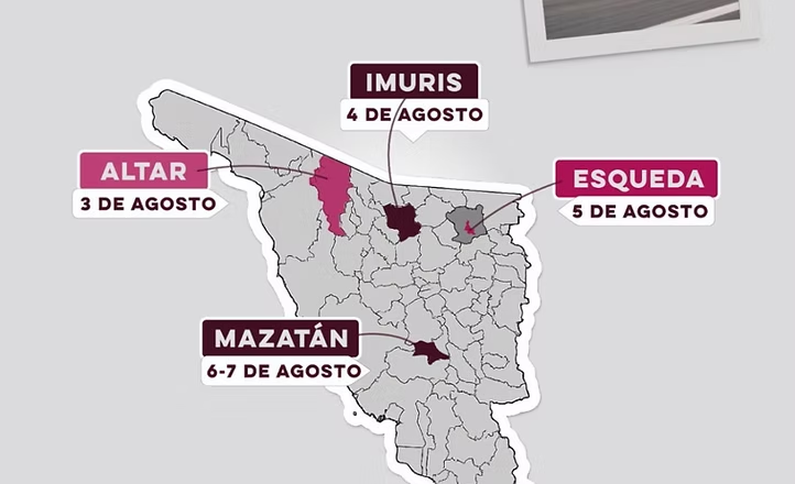 Gobierno de Sonora acerca servicios fiscales a cuatro municipios con Agencia Fiscal Móvil