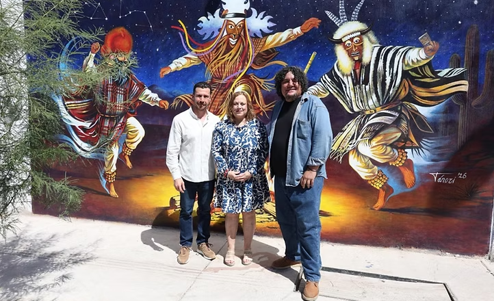 Impulsa Gobierno de Sonora activación artística en el barrio La Matanza