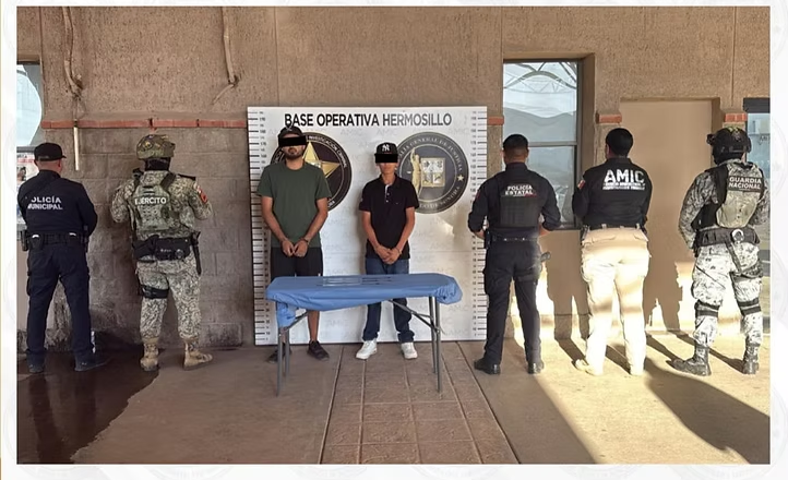 Cateo de FGJES en Hermosillo permite detener a dos personas y localizar a dos menores con Alerta AMBER