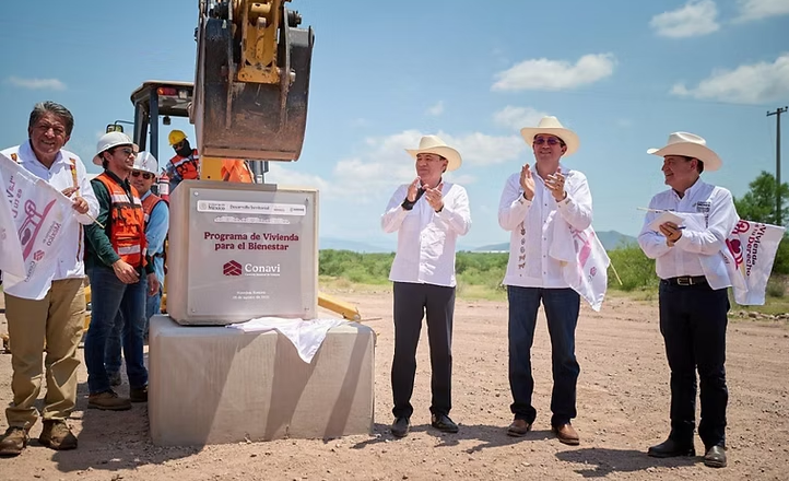 En Sonora se construye vivienda como nunca con respaldo de Sheinbaum; inicia Durazo 4 mil 600 casas en Navojoa
