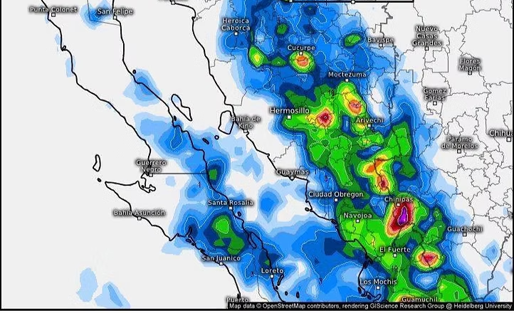 Pronostican lluvias fuertes, se recomienda extremar precauciones