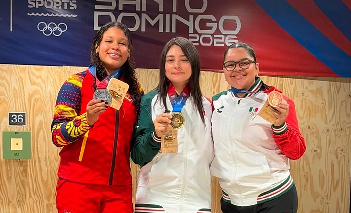 Andrea Ibarra concluye su actuación centroamericana en tiro con 4 preseas