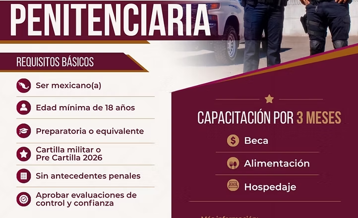 Invita USP a formar parte de la primera generación de la Nueva Policía Estatal Penitenciaria