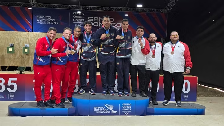 Cierra David Valdez Mouet con 4 metales en Juegos Centroamericanos y del Caribe